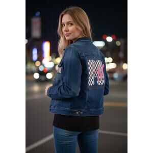 Girls' MTV Denim Jacket - Blue